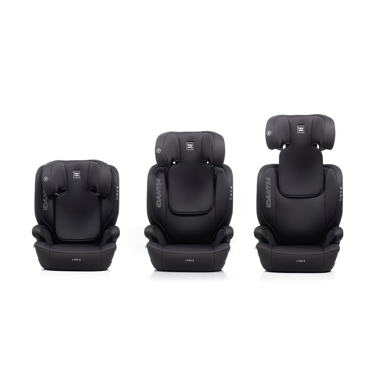 Silla de coche Sri I-Size DANTIA I-FIX (100-150 cm) Negro-10