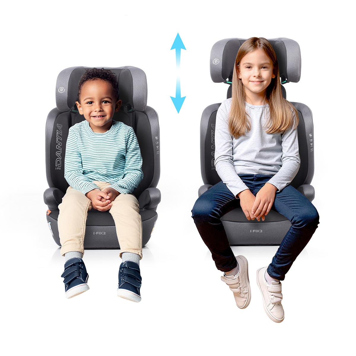 Silla de coche Sri I-Size DANTIA I-FIX (100-150 cm) Piedra-11