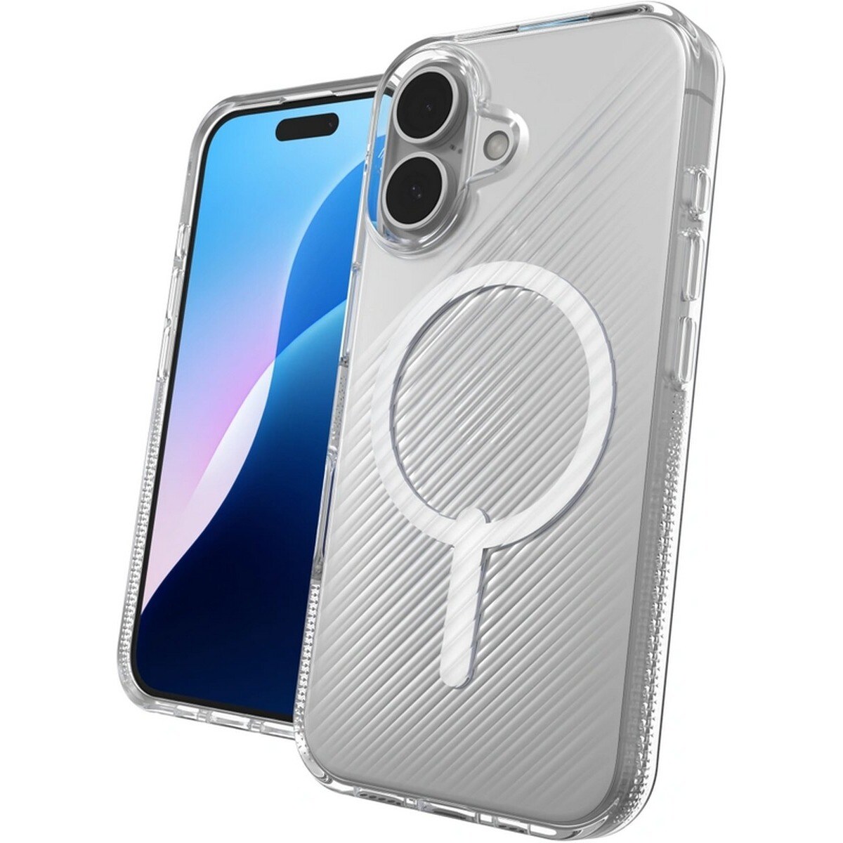Capa Zagg Luxe 3M com MagSafe para iPhone 16 - Transparente 5