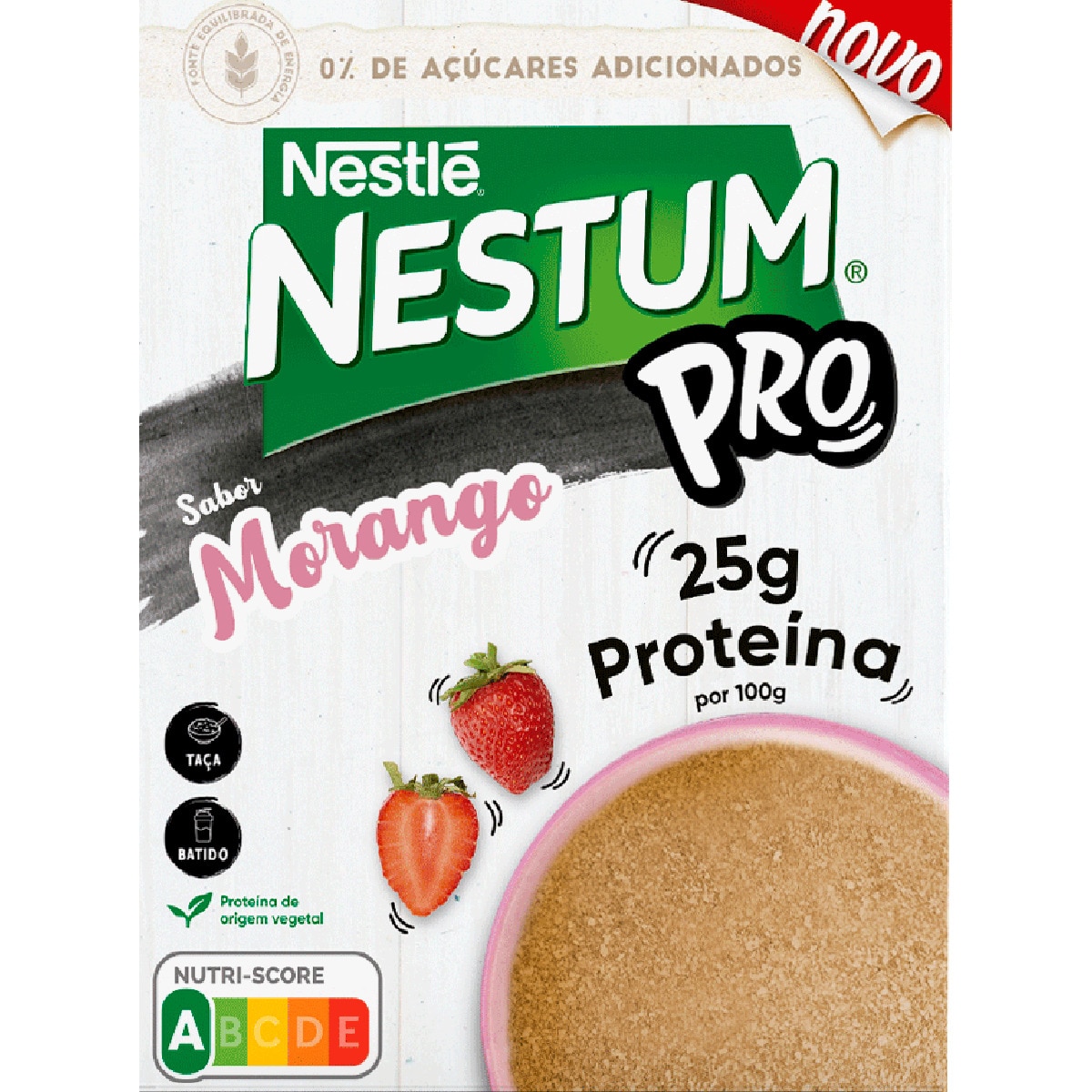 Proteína sabor Morango embalagem 250 g