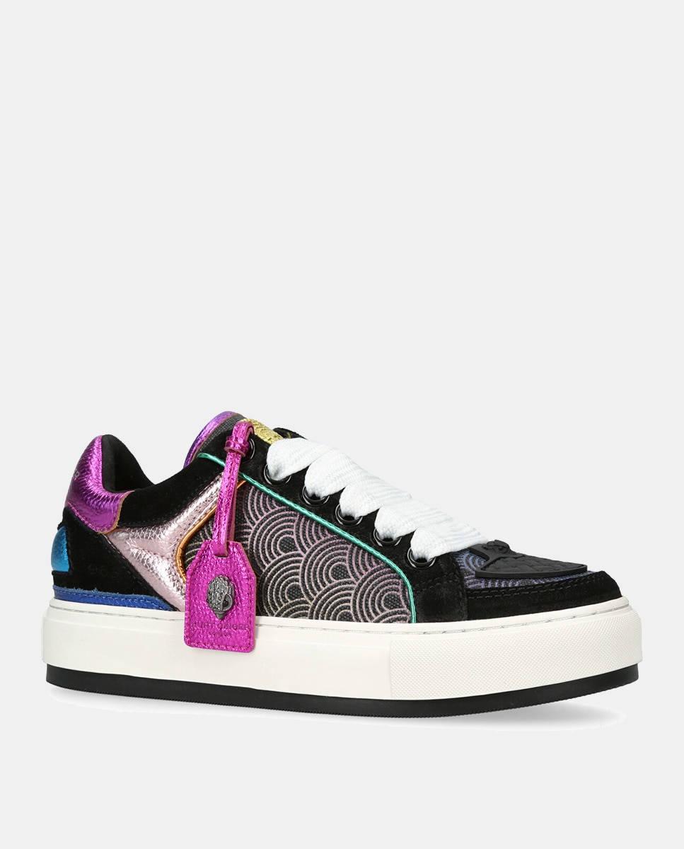 Sapatilhas Southbank Tag em Pele Multicolor-4