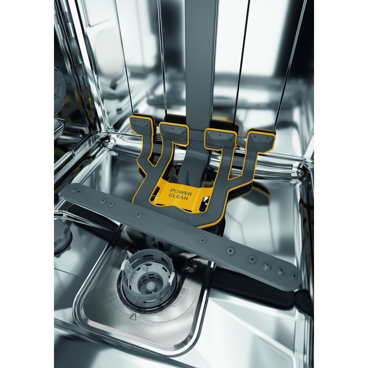 Máquina de Lavar Loiça Whirlpool W7F HS51 X de 15 Conjuntos, 3º Cesto e de 60 cm - Inox Inox-15