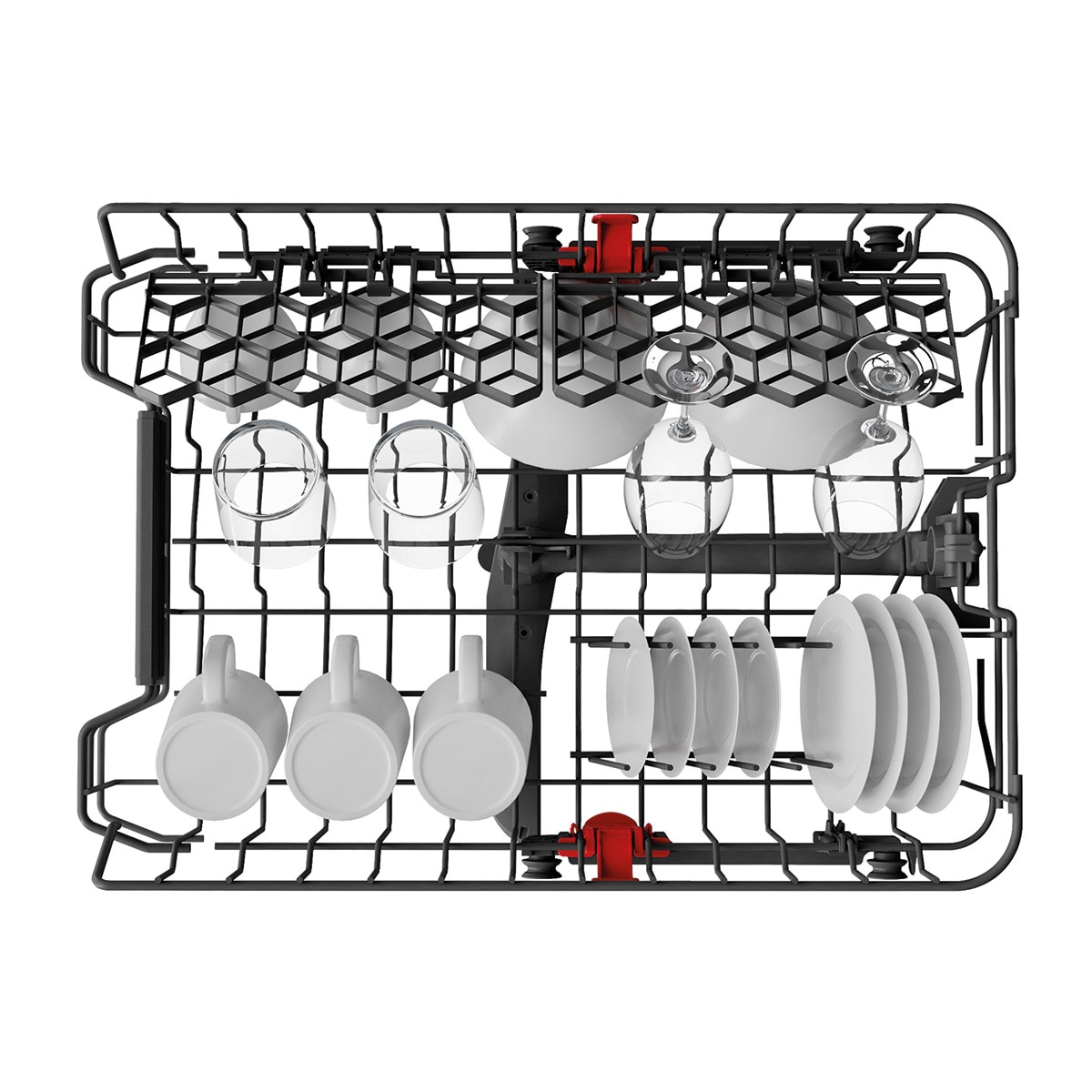Lavavajillas Whirlpool 10 servicios, 45 cm - WSFC 3M27 X Inox-6
