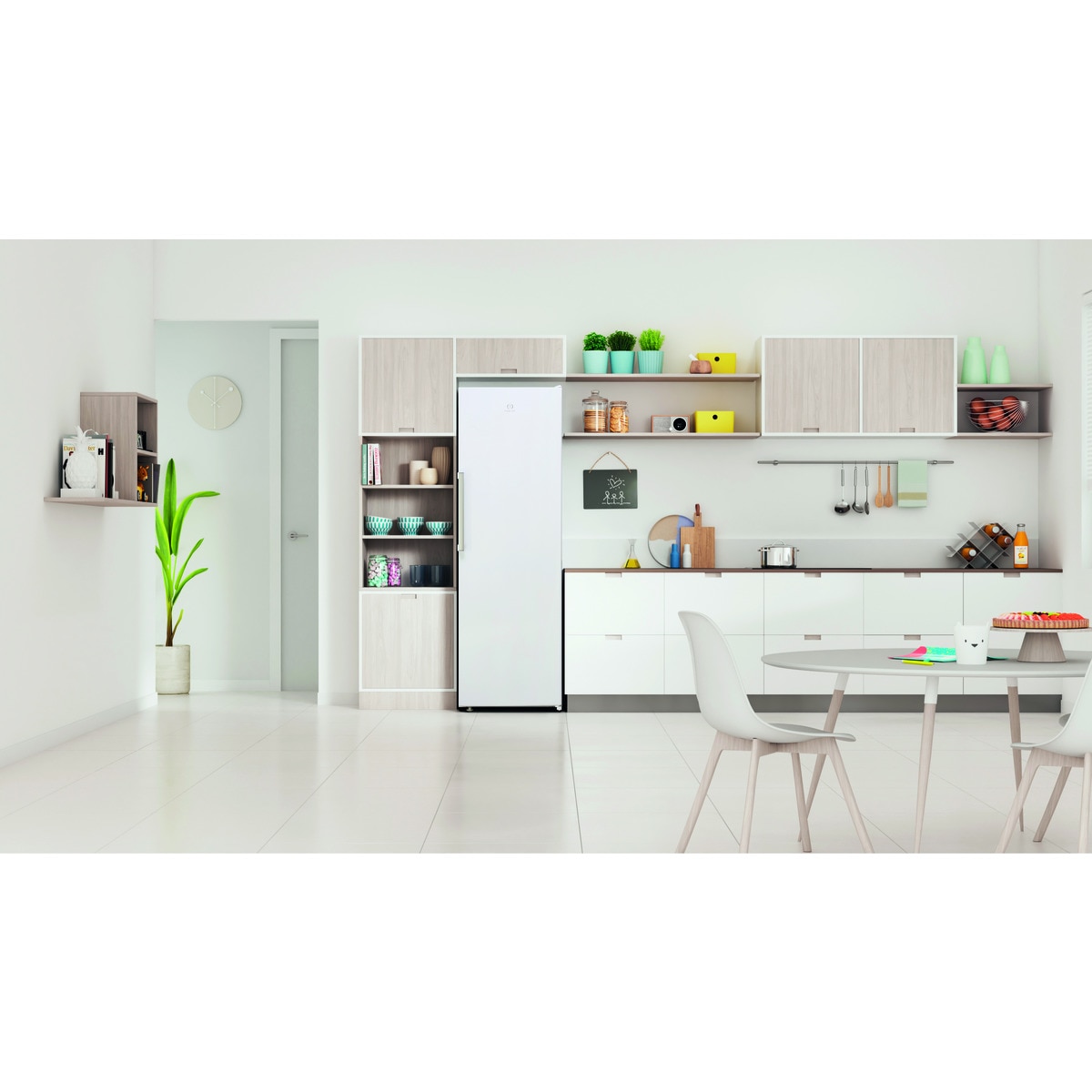 Frigorífico 1 puerta Indesit temperatura regulable - SI8 2Q WD Blanco-2