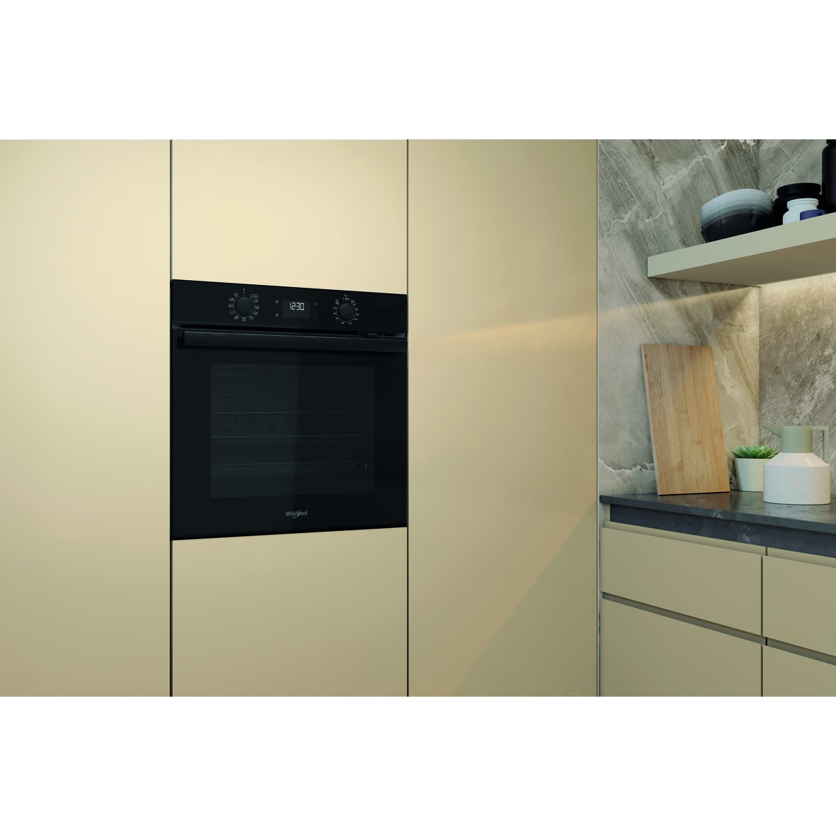 Horno multifunción Whirlpool sistema de limpieza Hidrolítico - OMR58HU1B Inox-14