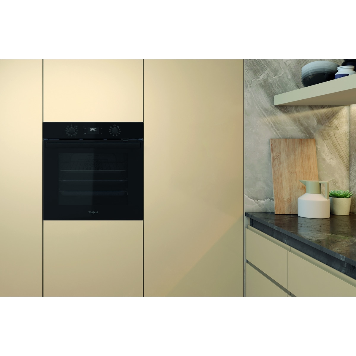 Horno multifunción Whirlpool sistema de limpieza Hidrolítico - OMR58HU1B Inox-13