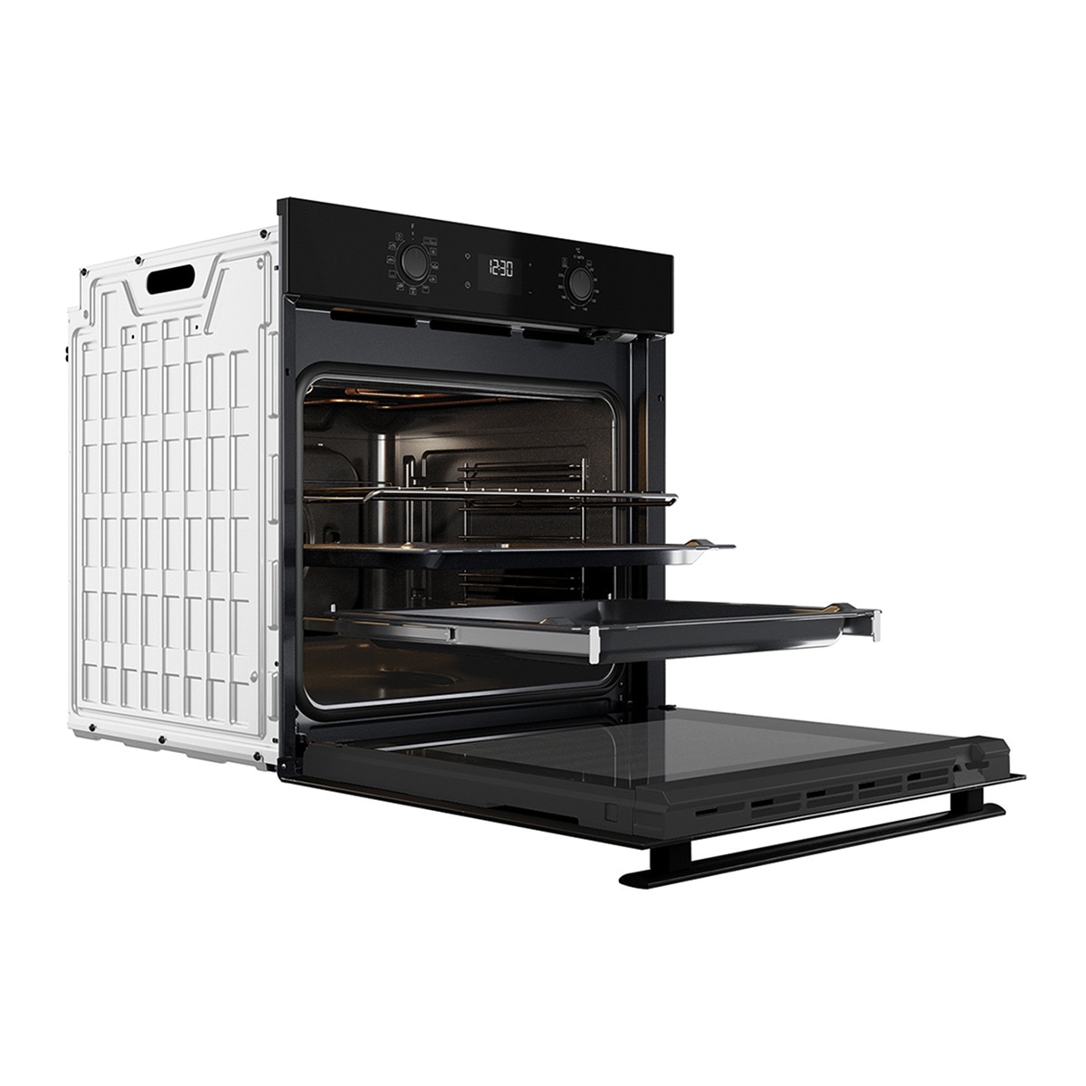 Horno multifunción Whirlpool sistema de limpieza Hidrolítico - OMR58HU1B Inox-10