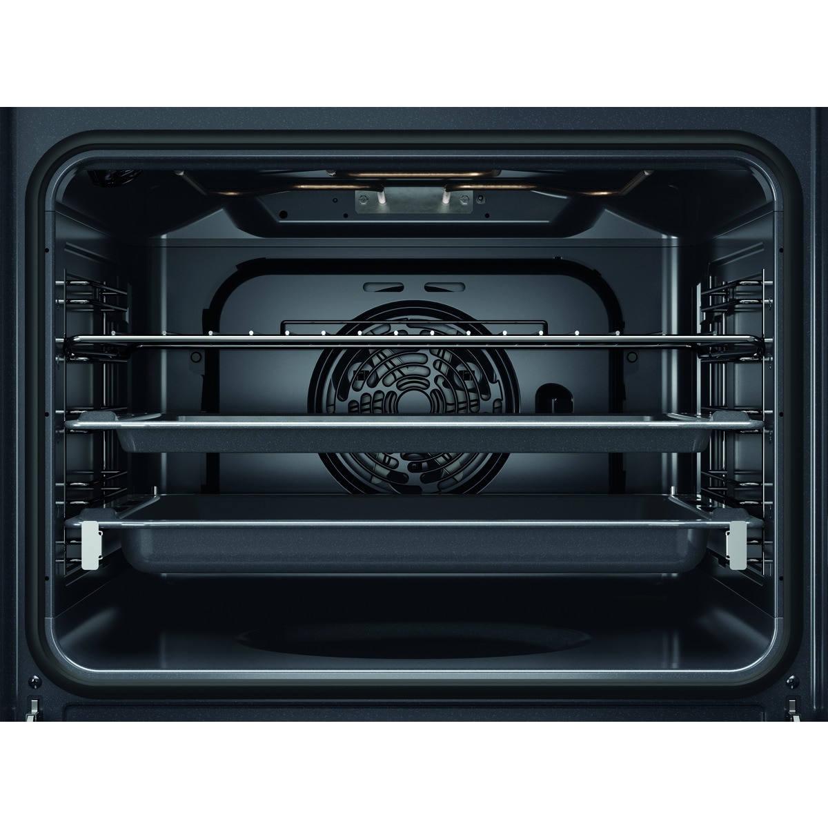 Horno multifunción Whirlpool sistema de limpieza Hidrolítico - OMR58HU1B Inox-8