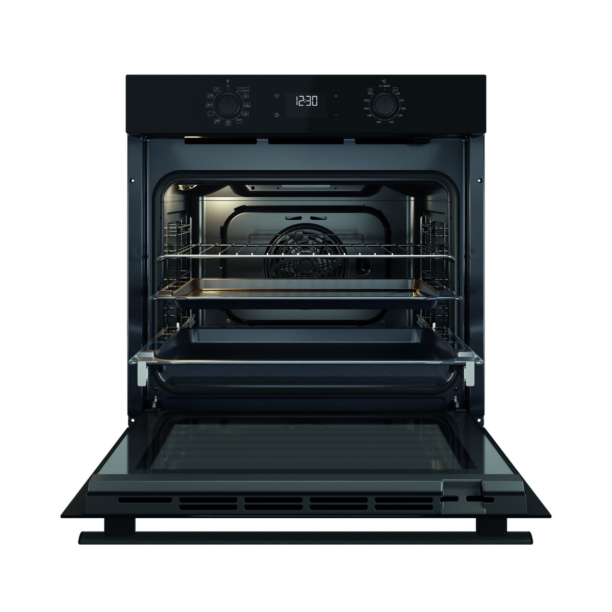 Horno multifunción Whirlpool sistema de limpieza Hidrolítico - OMR58HU1B Inox-3