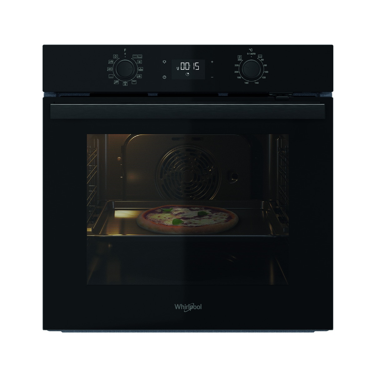 Horno multifunción Whirlpool sistema de limpieza Hidrolítico - OMR58HU1B Inox-7
