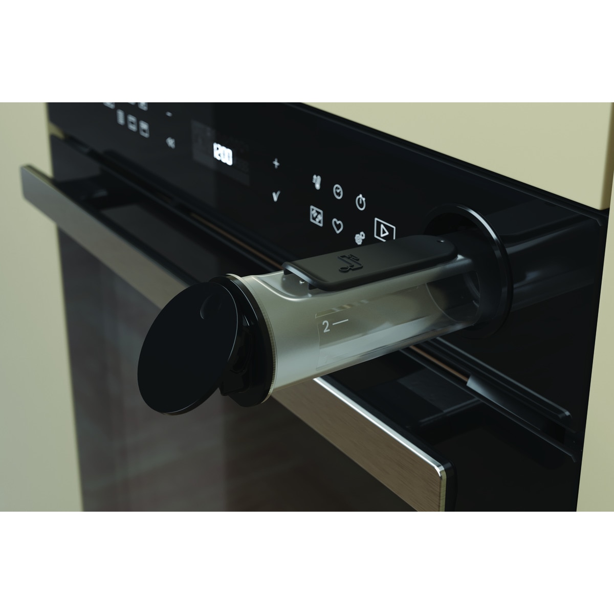 Horno multifunción Whirlpool Limpieza Pirolítica + Hidrolítica - AKZ9S 8270 NB Negro-9