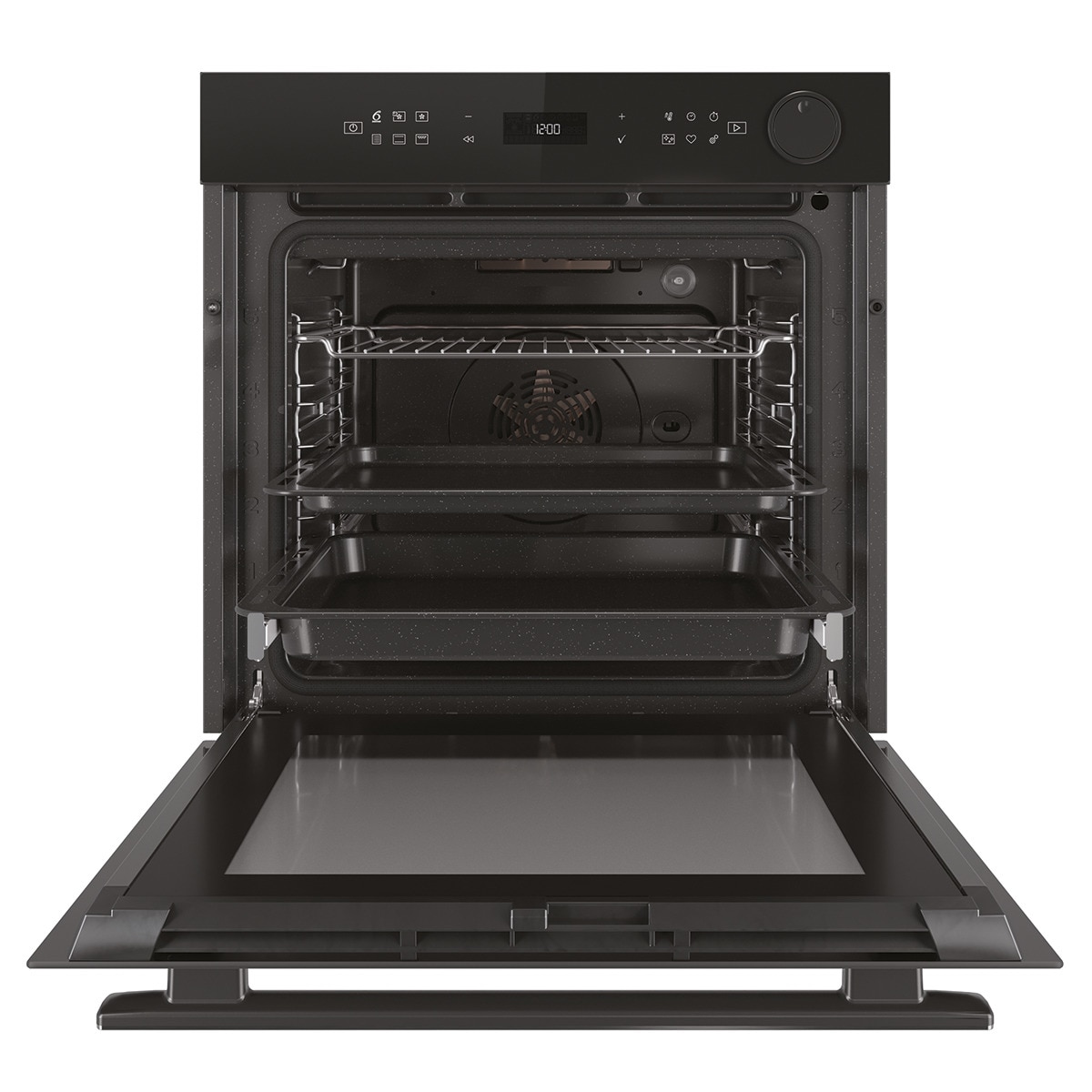 Horno multifunción Whirlpool Limpieza Pirolítica + Hidrolítica - AKZ9S 8270 NB Negro-4