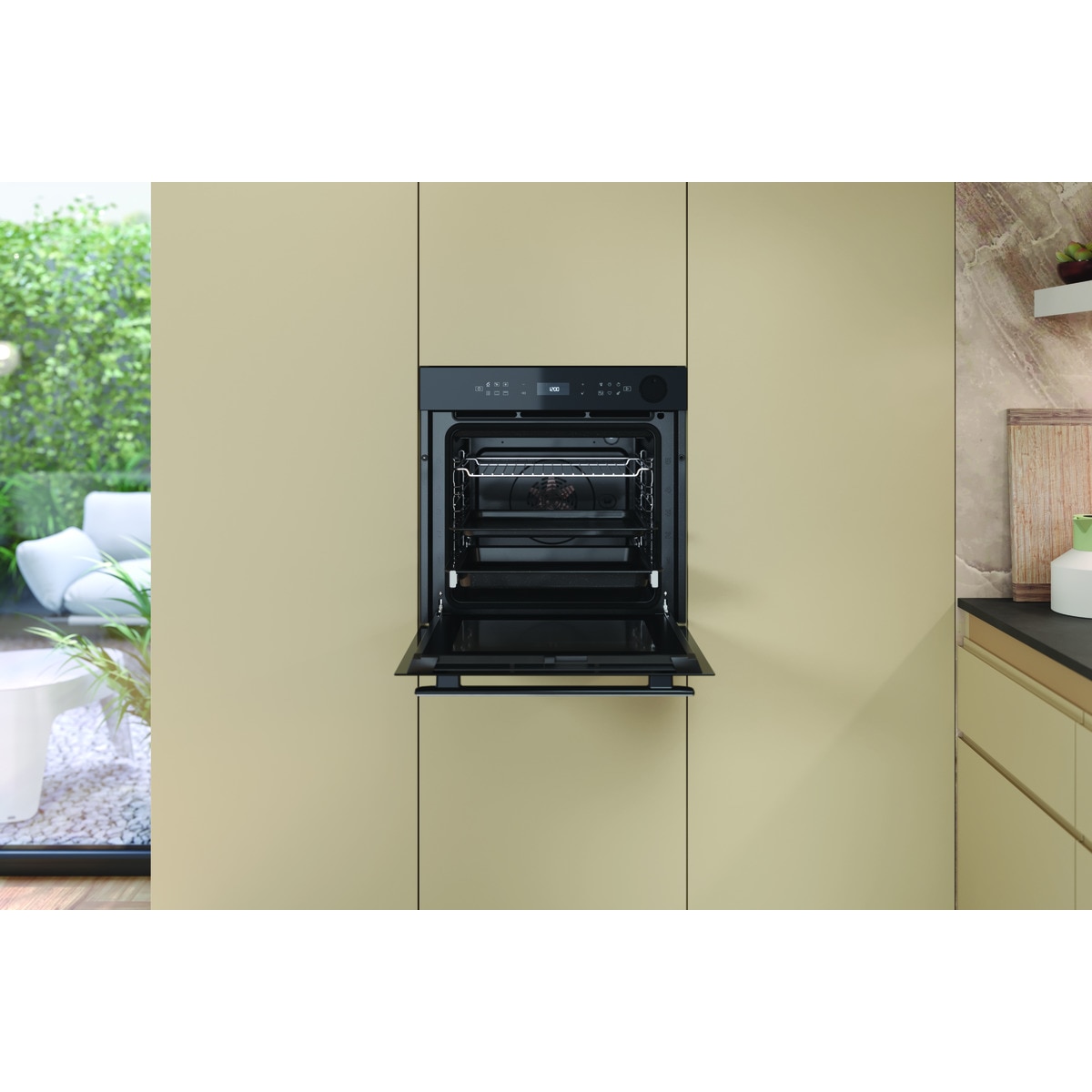 Horno multifunción Whirlpool Limpieza Pirolítica + Hidrolítica - AKZ9S 8270 NB Negro-3