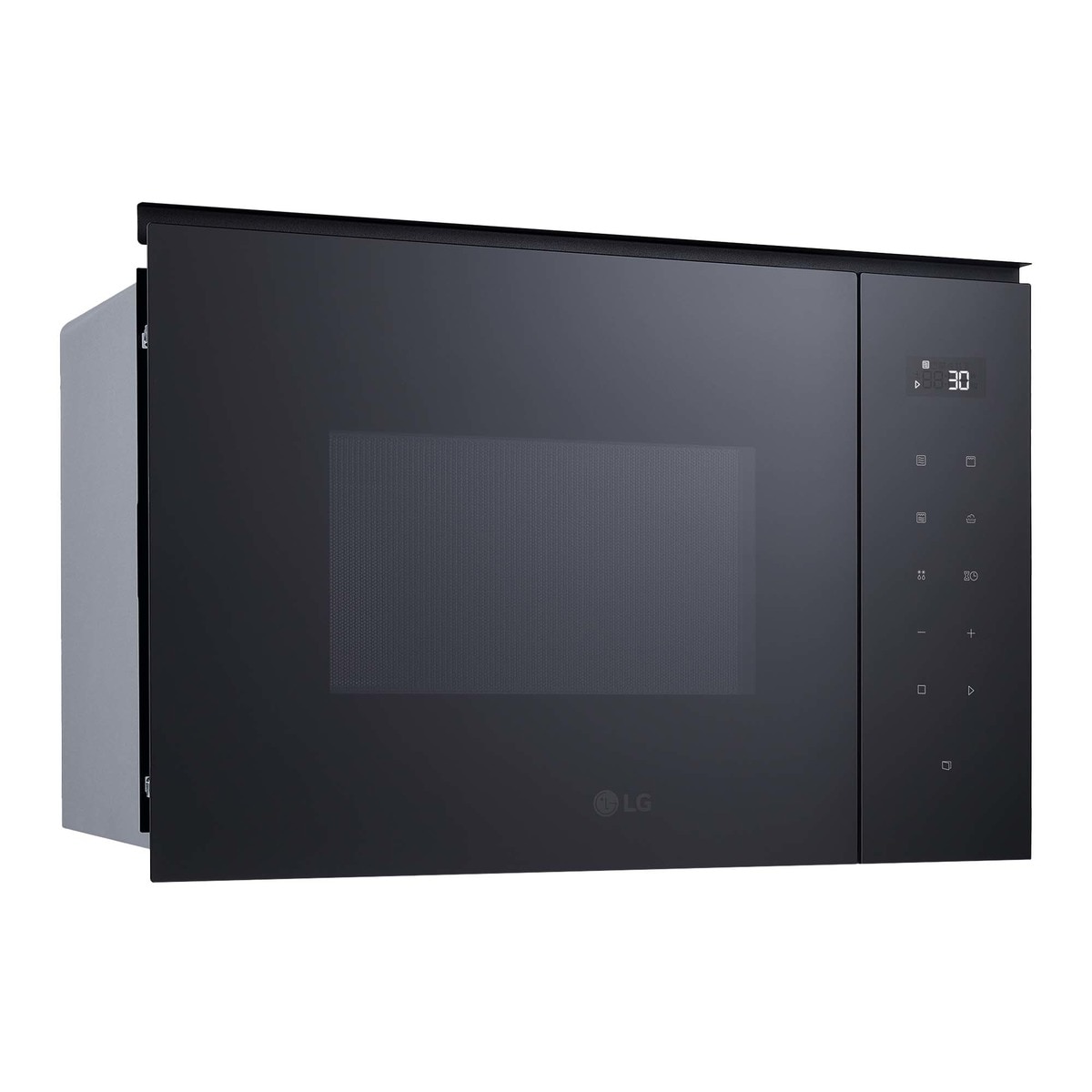 Micro-ondas Encastrável com Grill LG MGBZ2593F de 25 Litros - Preto Vidro preto-1