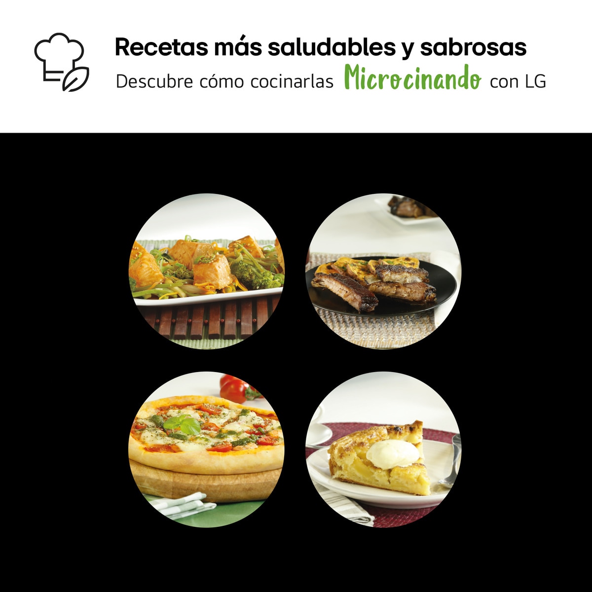 Micro-ondas Encastrável com Grill LG MGBZ2593F de 25 Litros - Preto Vidro preto-8