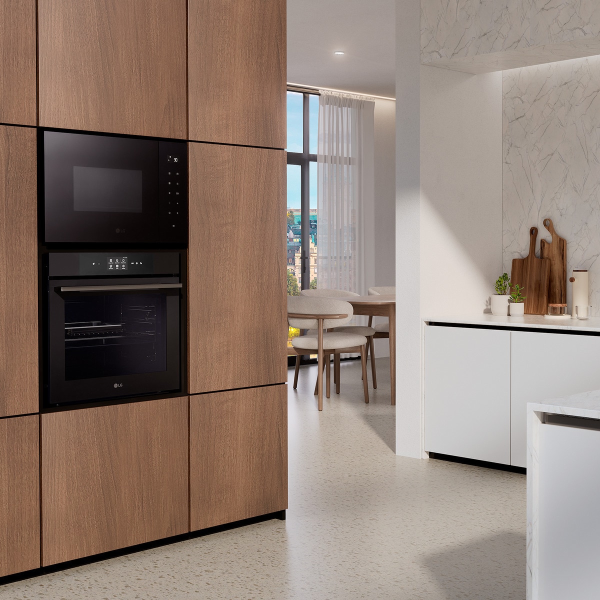 Micro-ondas Encastrável com Grill LG MGBZ2593F de 25 Litros - Preto Vidro preto-14