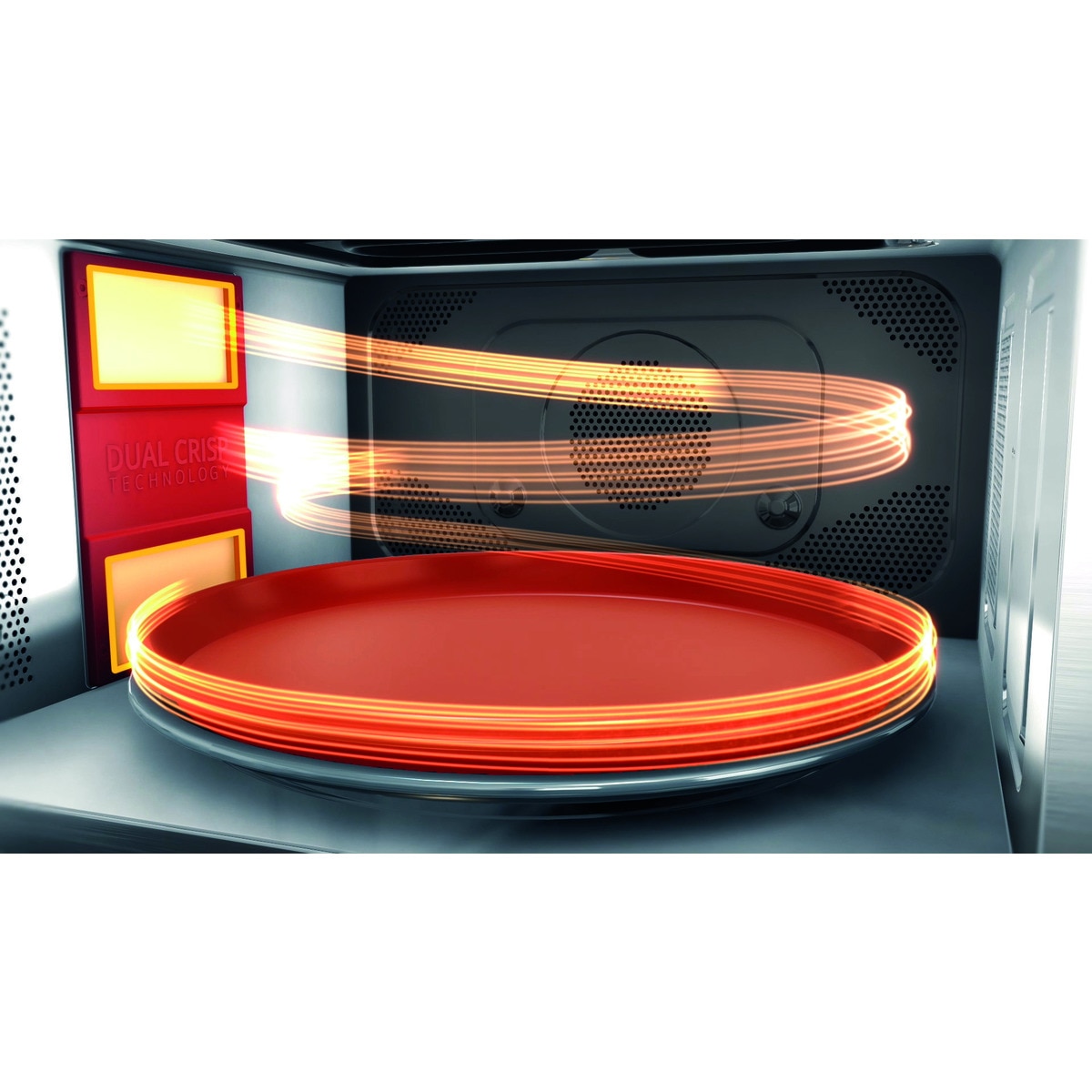 Microondas convección Whirlpool 33 litros y con grill - MWSC 9133 SX Inox-7