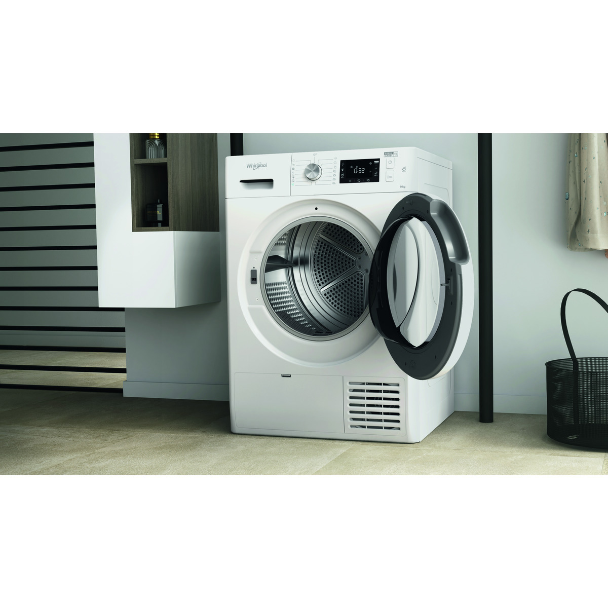Secadora Whirlpool 9 kg Condensación, Bomba de calor - FFTN M22 9X2 EU Blanco-8