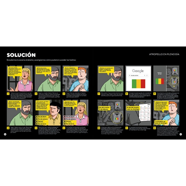 Crímenes ilustrados - ¿Quién está mintiendo?: Resuelve este y otros once casos examinando la escena del crimen (Tapa dura) 3