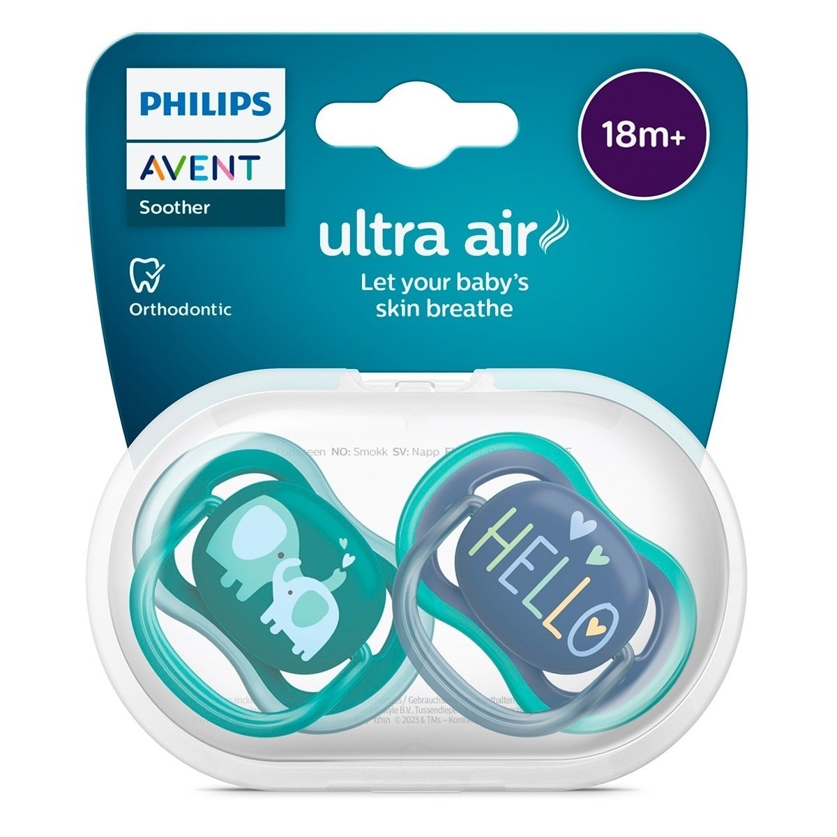 Chupeta Ultra Air +18 Meses - 2 Unidades Multicolor-4