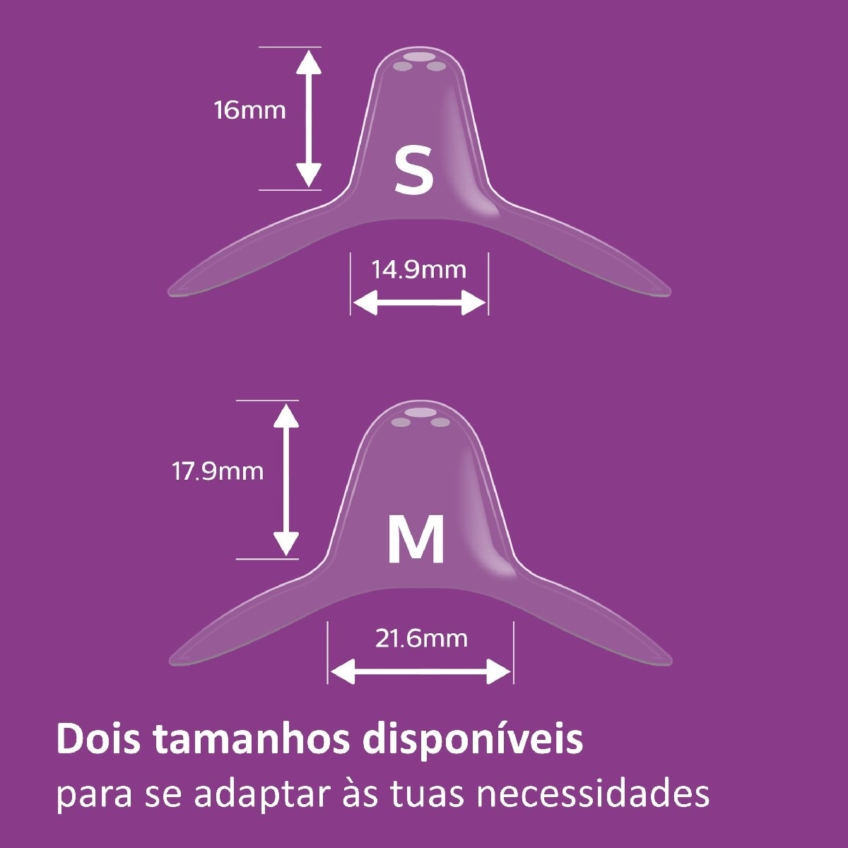 Protetor de Mamilios PHILIPS AVENT SCF153/01 (2 unidades - Tamanho S) Transparente-4