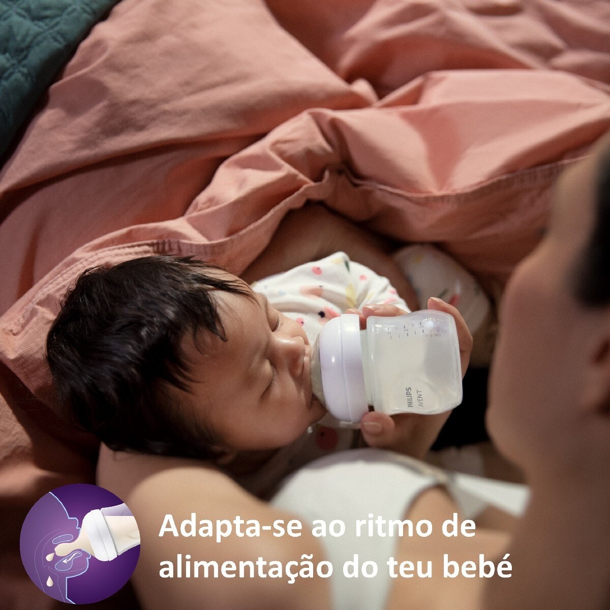 Conjunto Primeiros Começos Natural Response 3 Biberões e Escova Branco-3