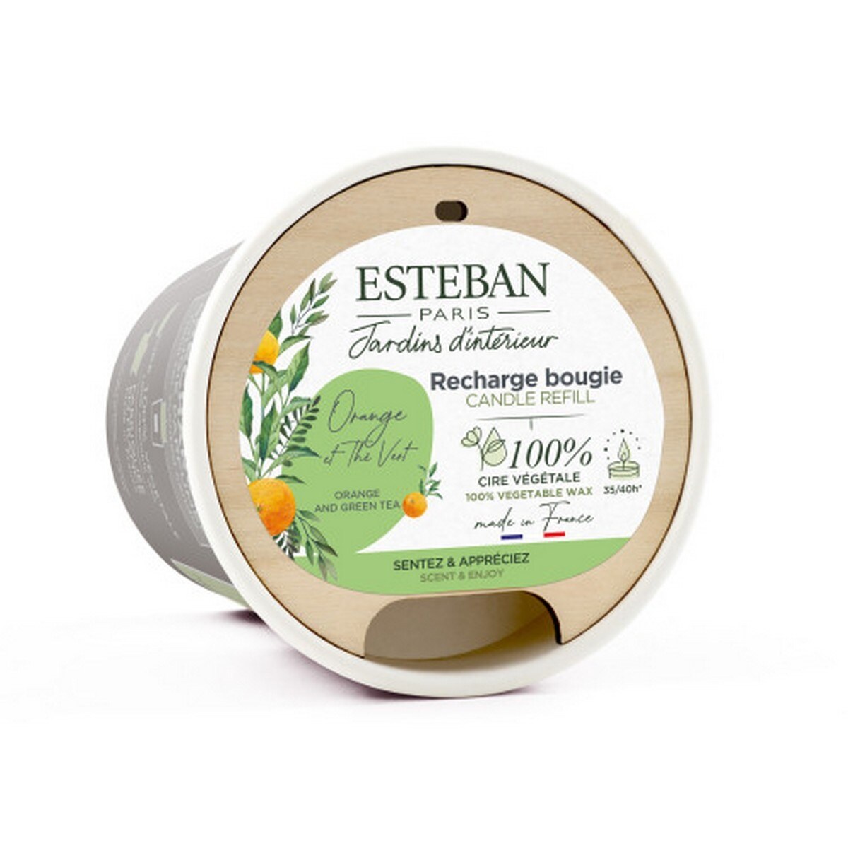 Recarga de Vela Perfumada Chá Verde e Laranja - 180g 2