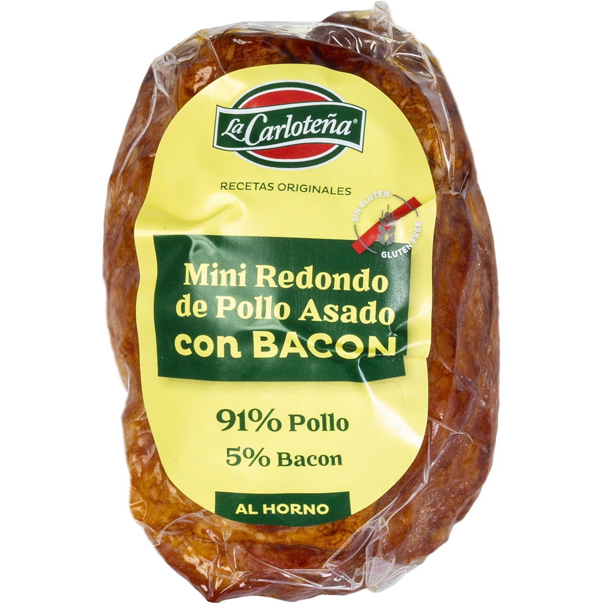mini redondo de pollo asado con bacon al horno sin gluten pieza 250 g