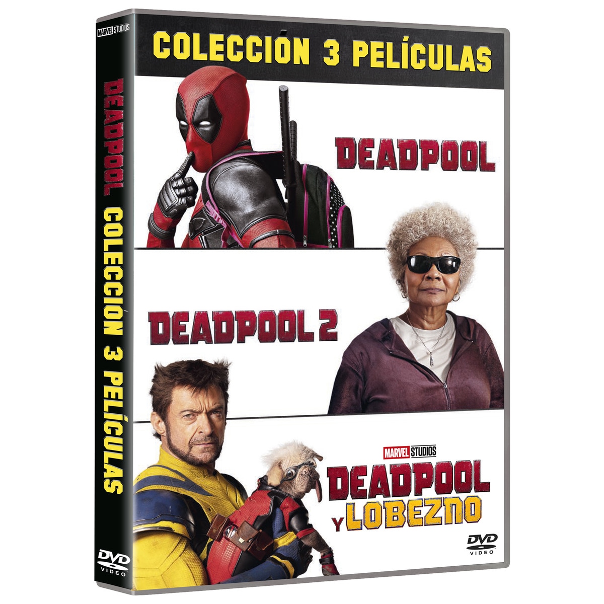 Deadpool: Colección 3 películas (DVD) 1