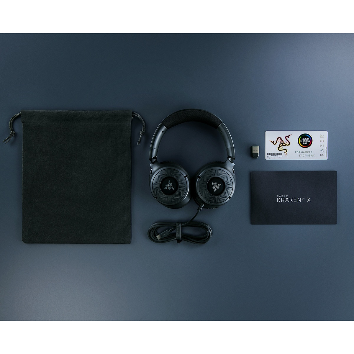 Auriculares Gaming con micrófono y cable Razer Kraken V4 X Negro-13