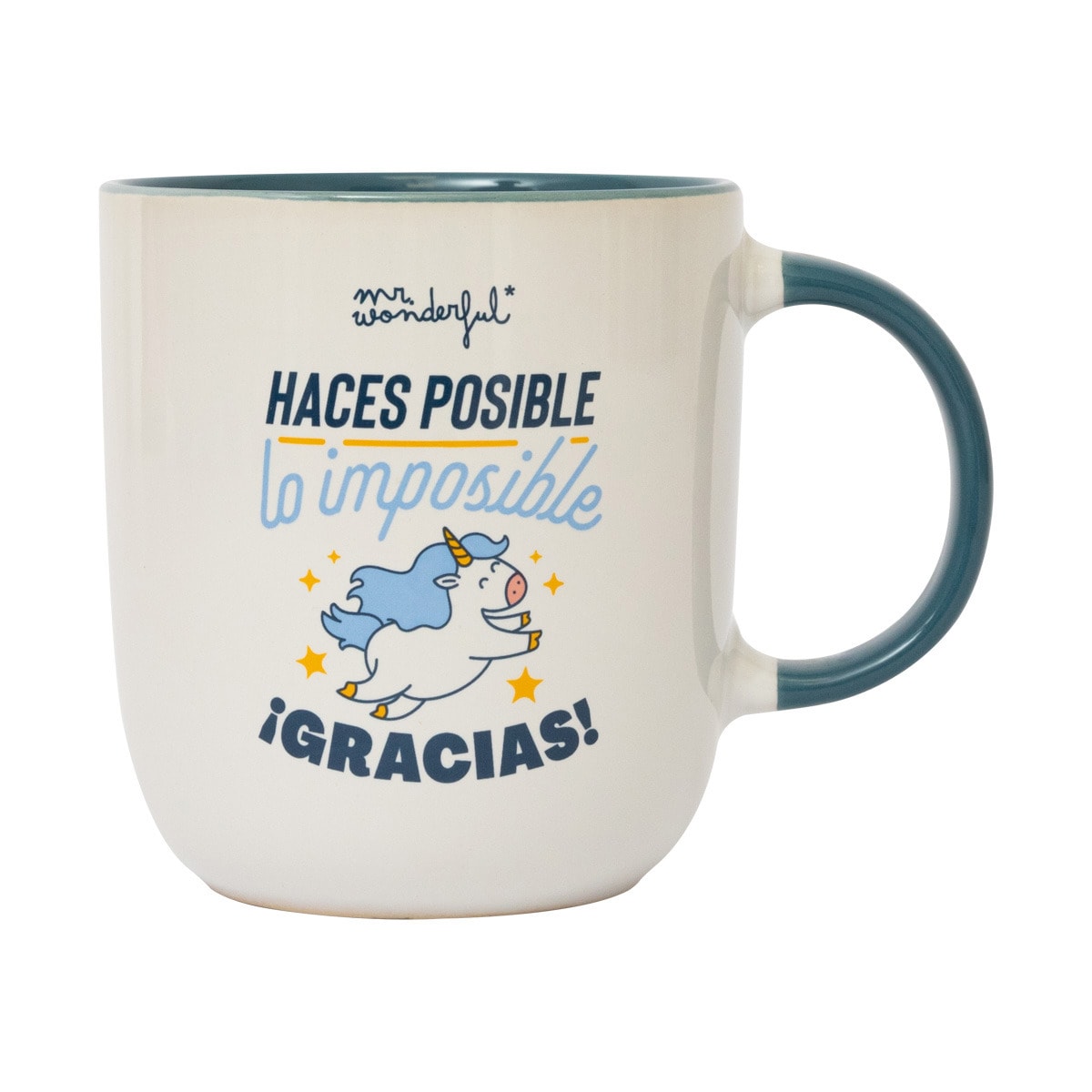 Taza Mr Wonderful: Haces posible lo imposible 1