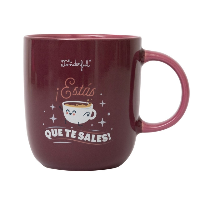 Imagen 0 de Taza Mr Wonderful: ¡Estás que te sales!