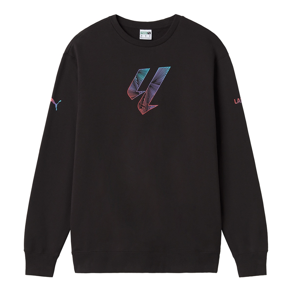 Sweatshirt de Homem La Liga Graphic Crew Preto-1