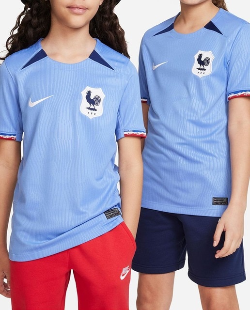 Imagen 0 de Camiseta de niños 1ª equipación Francia 2023-2024 Stadium Nike
