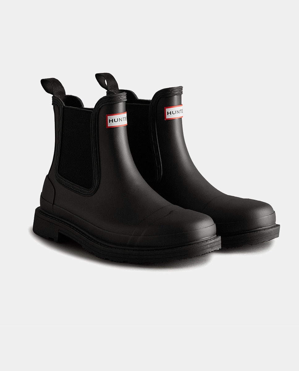 Galochas Chelsea Commando Preto-4