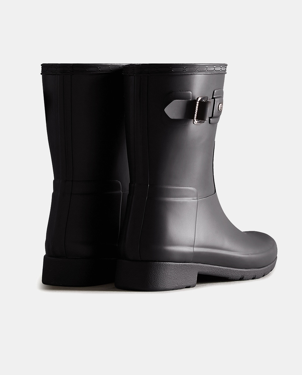 Botins Refined Short Boot Preto-3