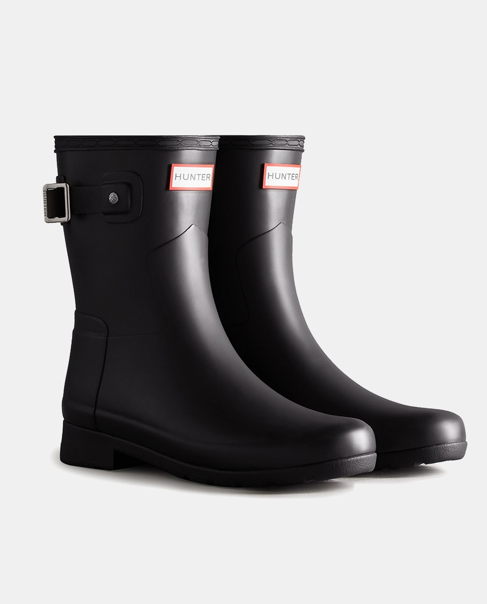Botins Refined Short Boot Preto-2