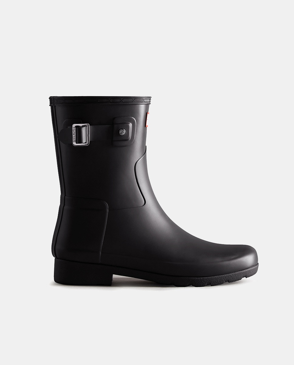 Botins Refined Short Boot Preto-1