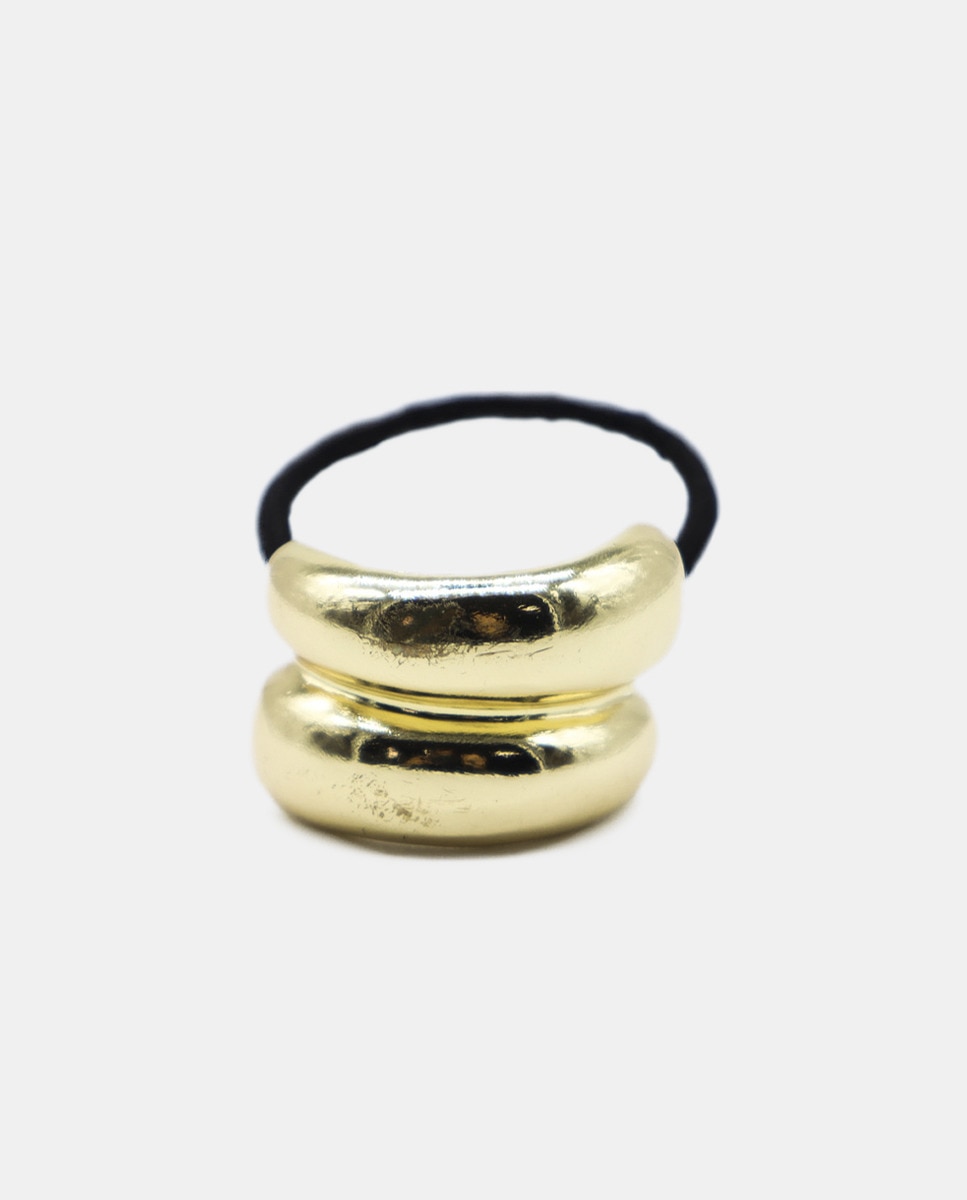 Elástico Metálico - Dourado Ouro-3