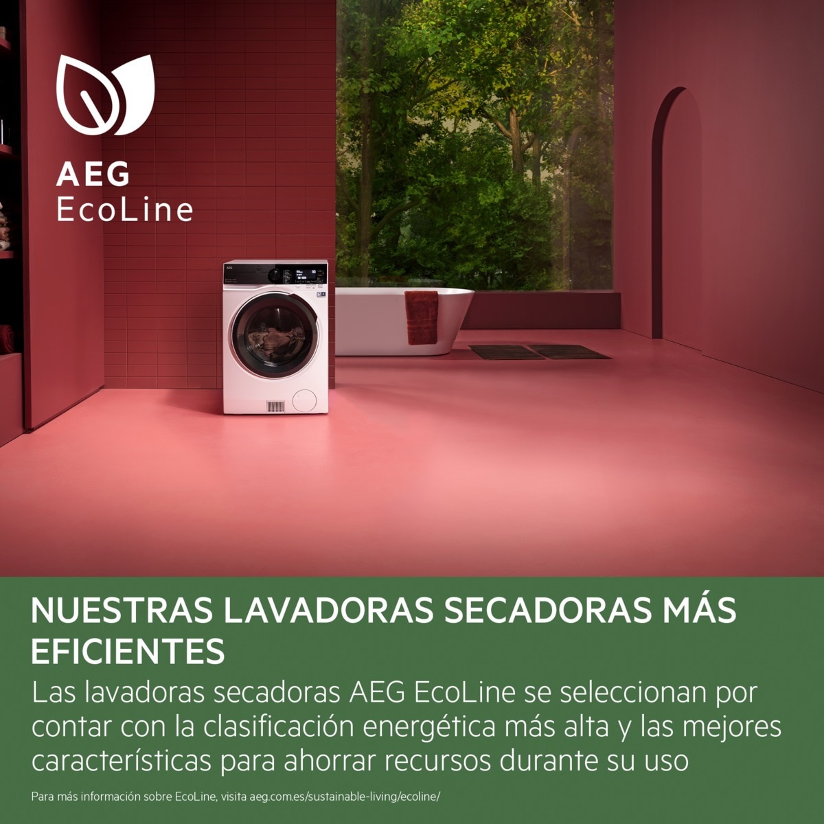 Lavadora Secadora AEG 7kg / 1.400 rpm - LWR7304L4B Blanco-4