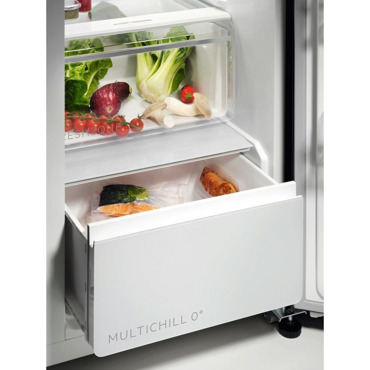 Frigorífico Americano AEG Série 9000 ORX9V351DU No Frost, Side-by-Side, Dispensador Àgua e Gielo e de 177 cm - Silver e Porta Look Inox Inox-6