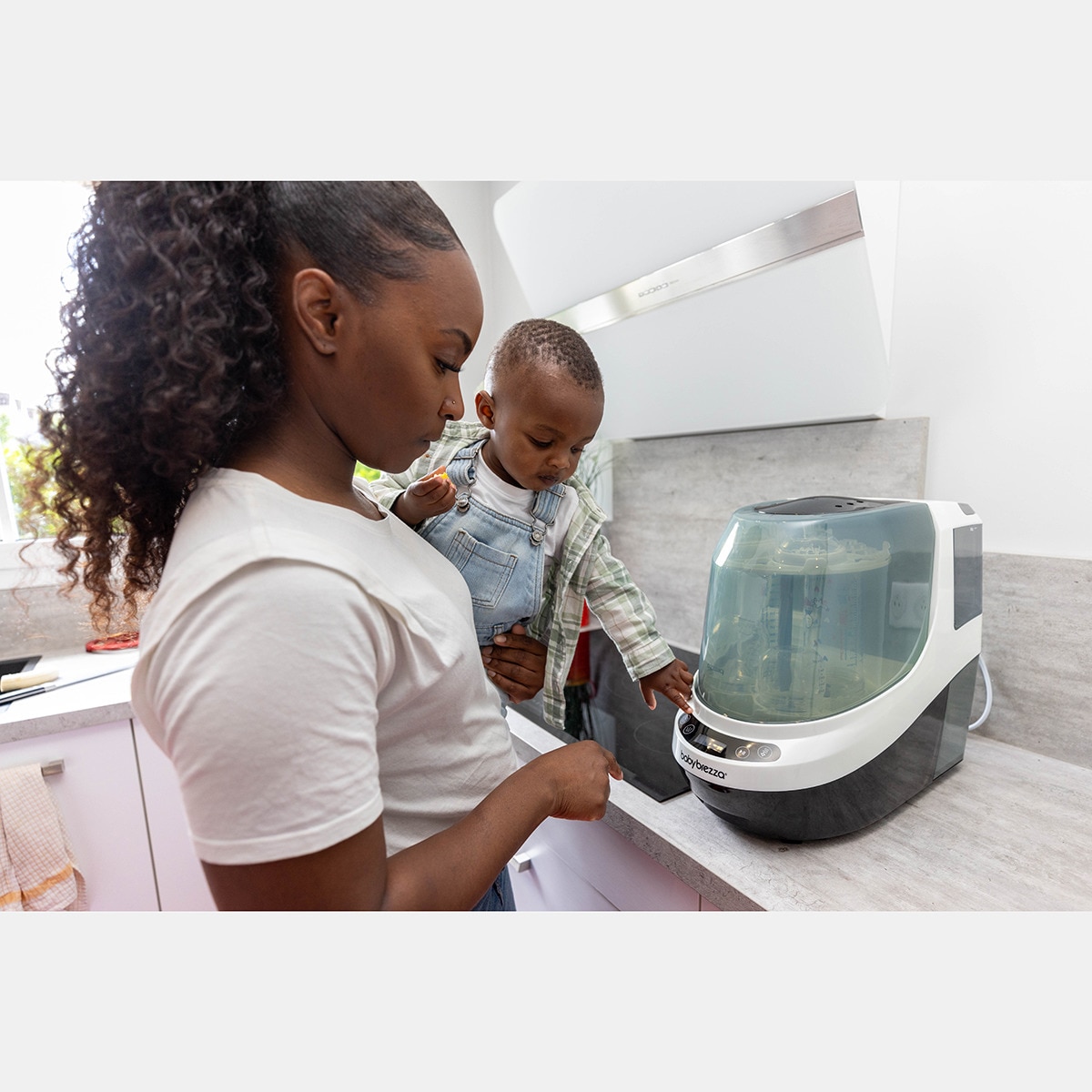 Lava-loiça, Secador e Esterilizador para Biberões Bottle Washer Pro Branco-16