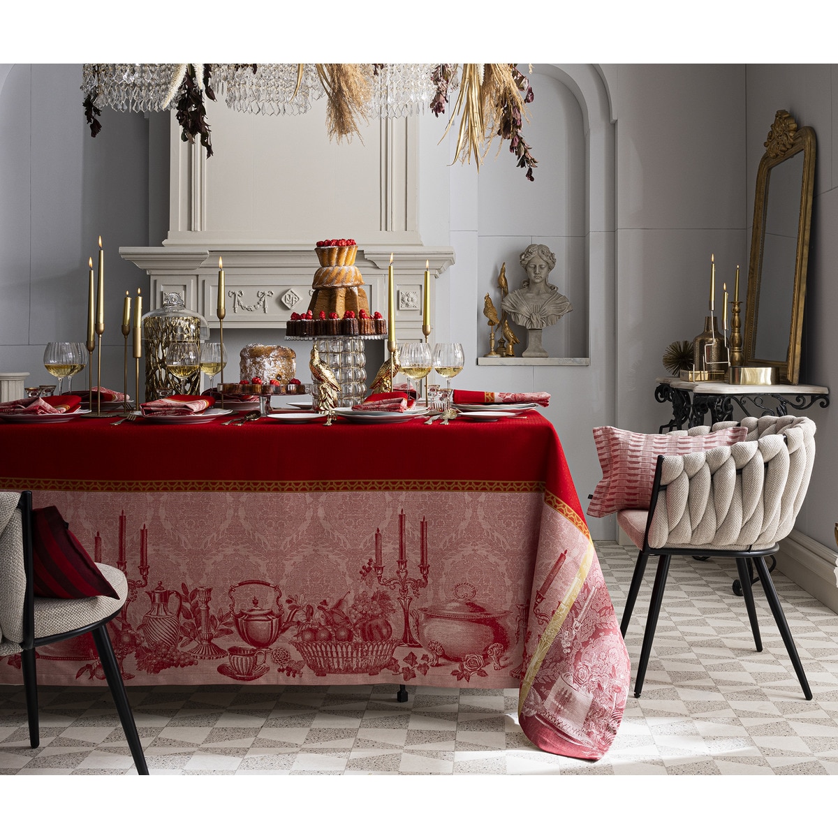 Mantel algodón Festin Le Jacquard Français Scala-2