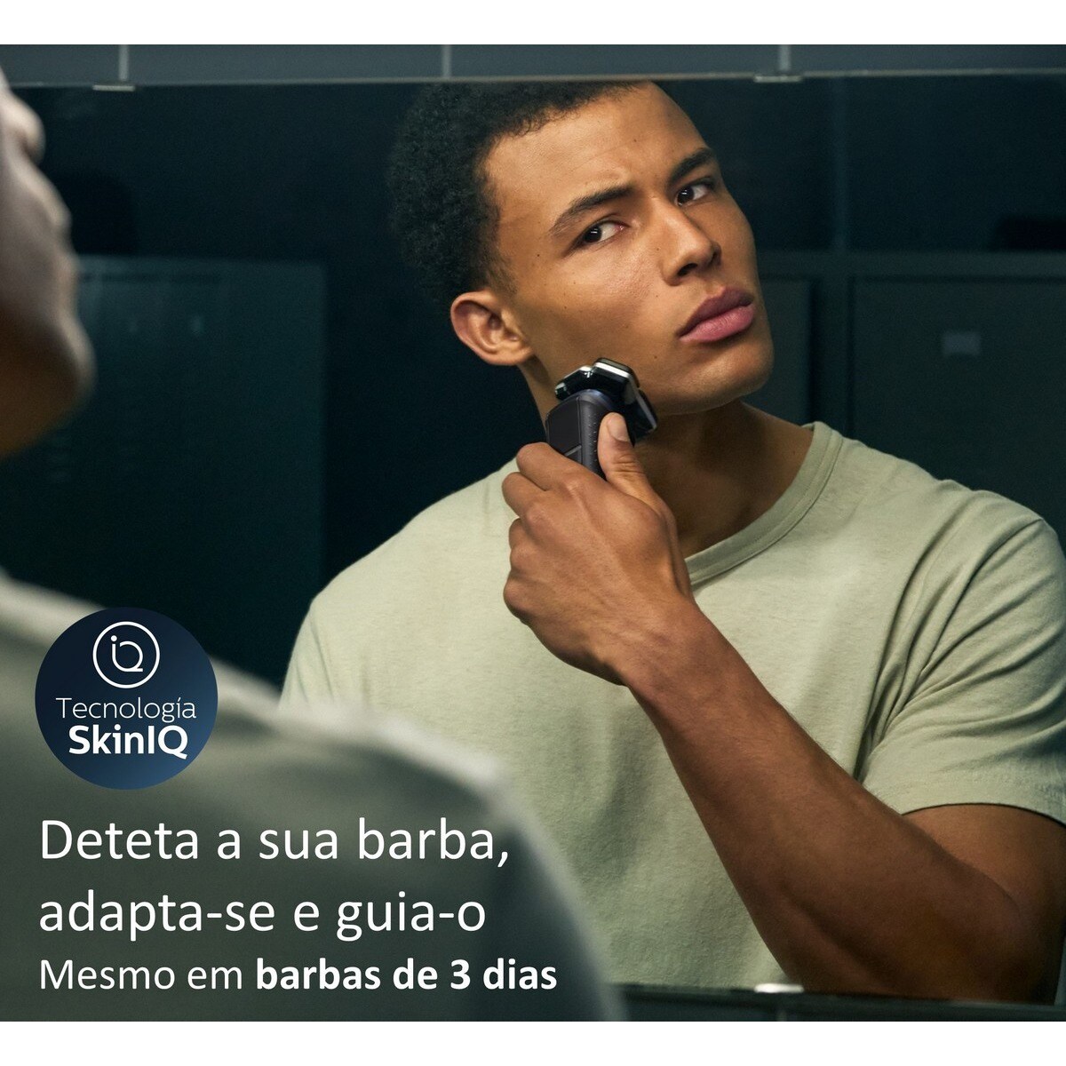 Máquina de Barbear Philips S5887/50 de Uso Seco ou Molhado, Base de limpeza - Autonomia 60 min 5