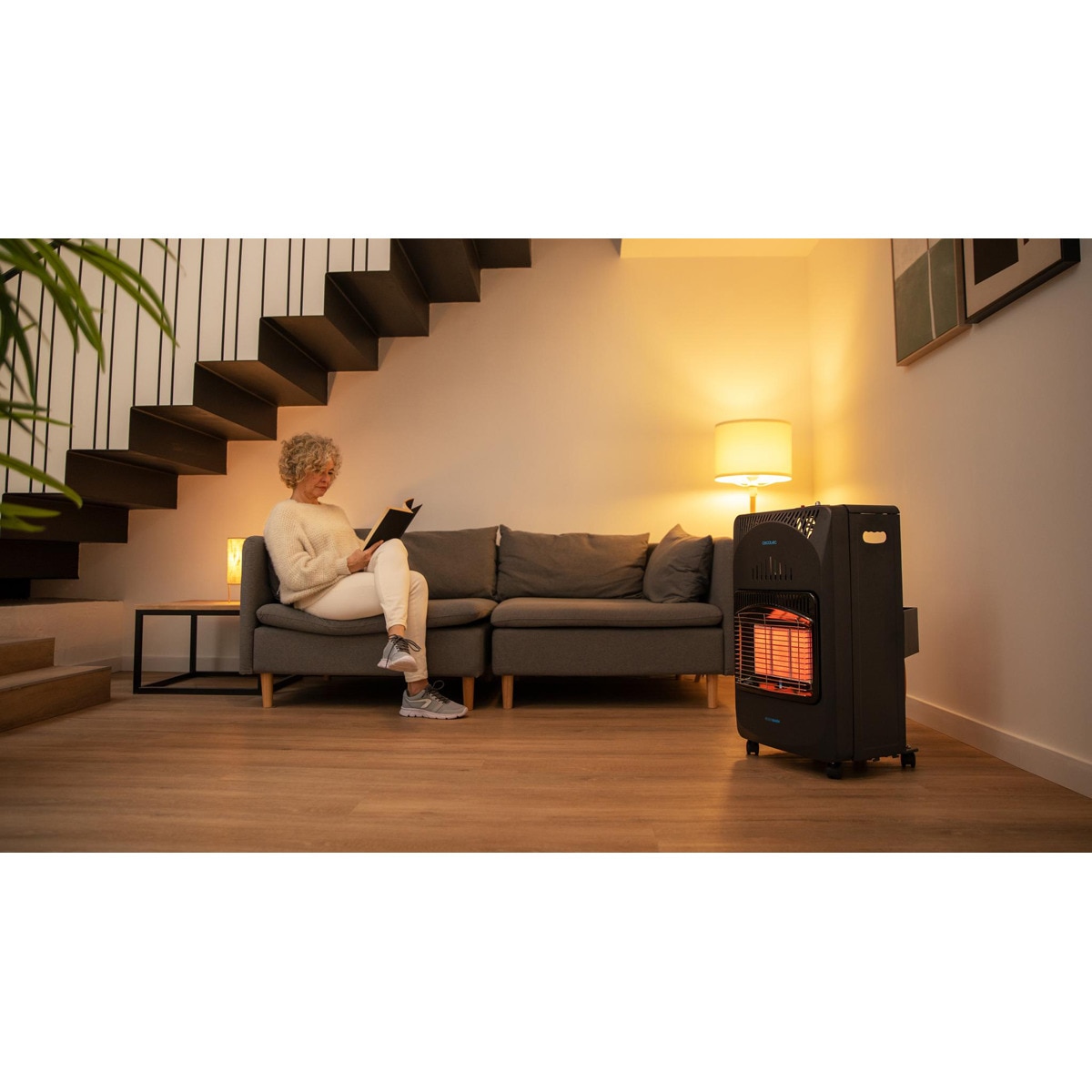 Estufa a gas Cecotec ReadyWarm 4000 plegable 2