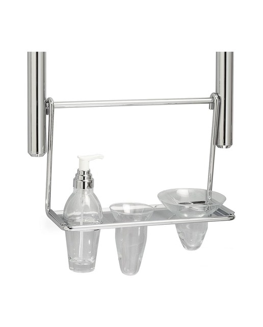 Imagen 0 de Repisa con vaso, jabonera y dosificador Beltrán
