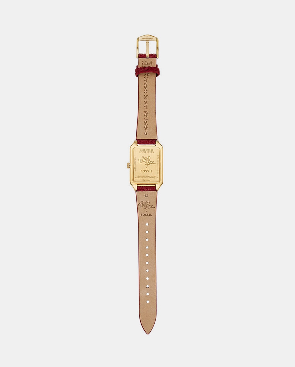 Relógio LE1200 O Feiticeiro de Oz x Fossil Edição Limitada em Têxtil - Vermelho Vermelho-6