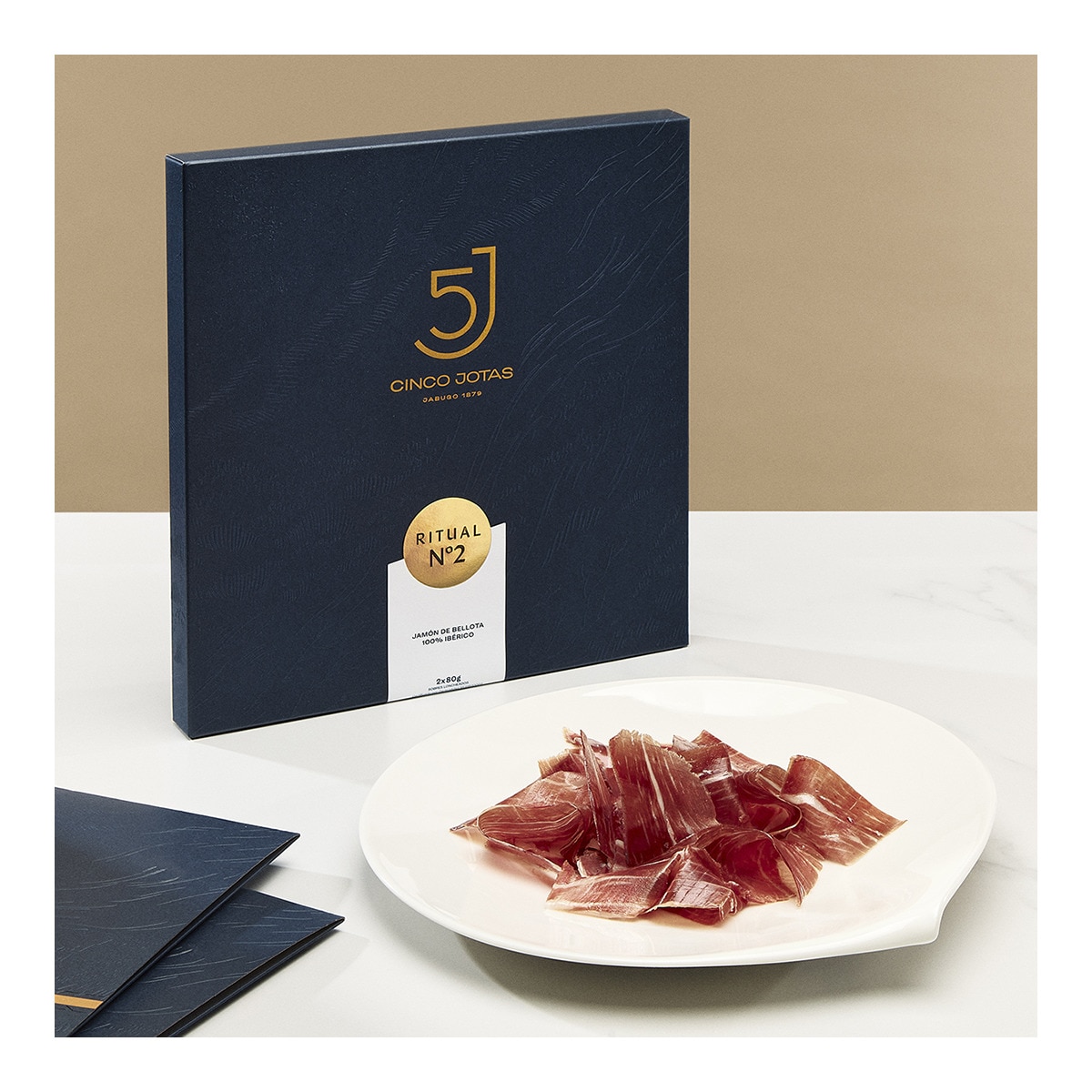 Jamón de bellota Ritual Nº 2 100% ibérico loncheado Cinco Jotas 2