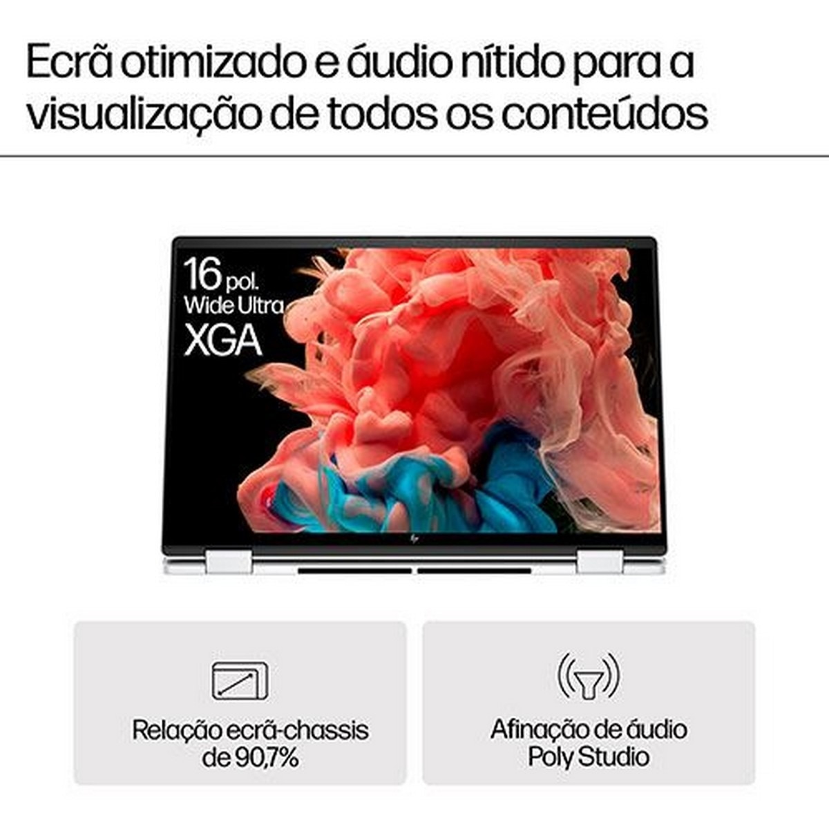 Computador Portátil HP Envy X360 16-ac0002np, 16'', Core Ultra 7 155U, RAM 16GB, 1TB SSD 5