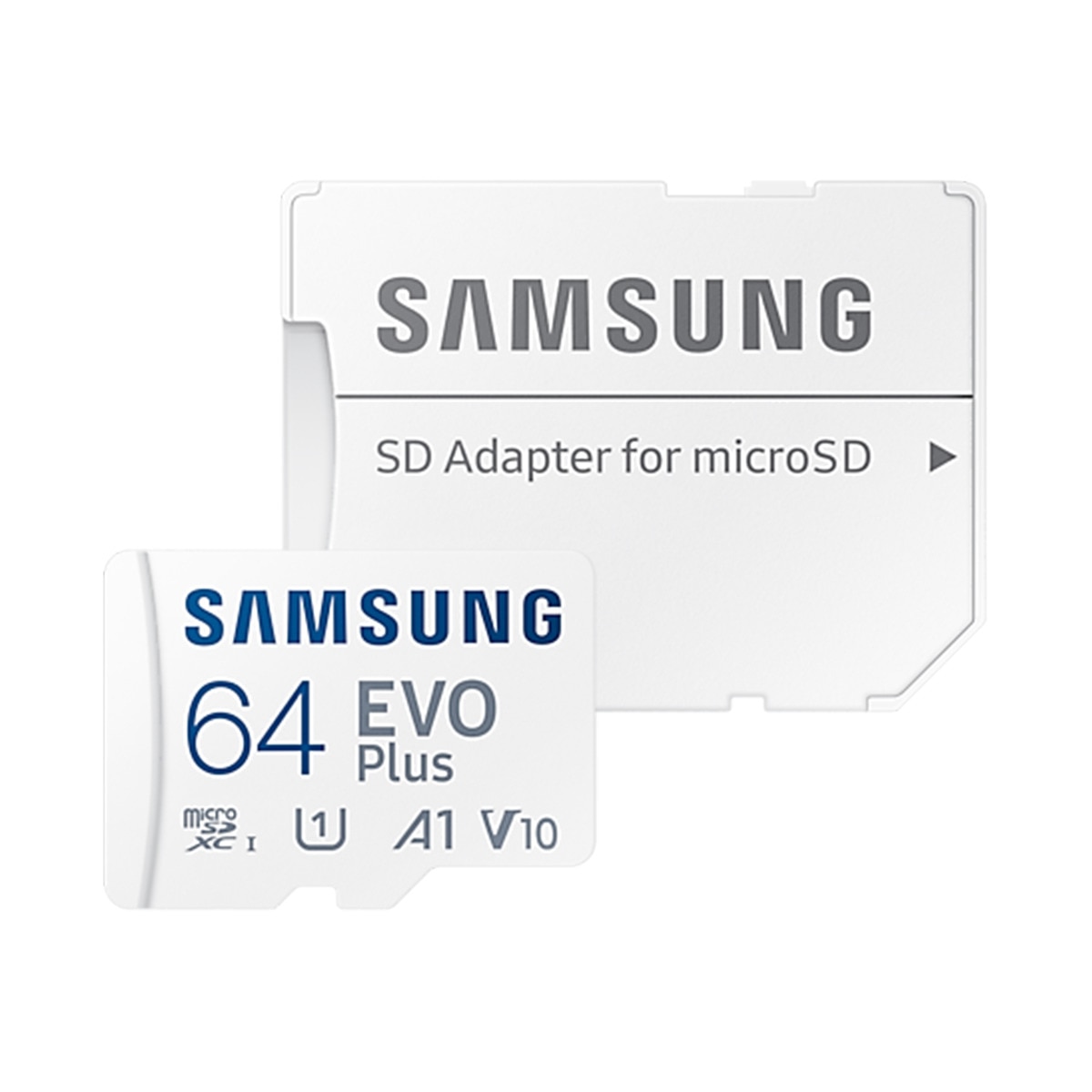Tarjeta de memoria microSDXC Samsung EVO Plus 64GB Blanco-2